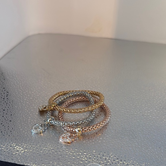 Elegant Gold and Silver Bracelets - Picture 1 of 3